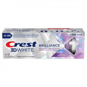 Crest 3D White Brilliance Vibrant Peppermint - Отбеливающая зубная паста